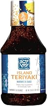 Soy Vay Island Teriyaki Marinade & Sauce, 20 Ounce Bottle; Pack of 6; (Package May Vary)