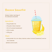 Bossen Banana / 35.2 Ounce (Pack of 1) / 1 Soft Drink Mixes