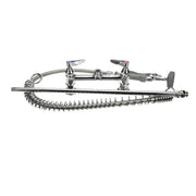 Pre-Rinse Unit with Spring Action Gooseneck by T&S Brass – Brass, Model B-0123