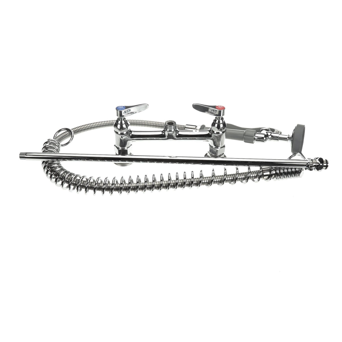 Pre-Rinse Unit with Spring Action Gooseneck by T&S Brass – Brass, Model B-0123