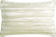 Donna Karan Tidal Silver King Sham Ruched Design
