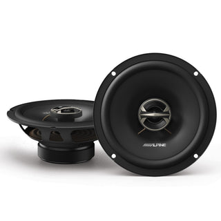 6.5" Coaxial 2-Way Speaker Set by Alpine – polypropylene, Model EL-E65-G