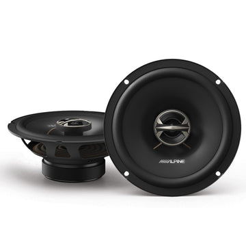 6.5" Coaxial 2-Way Speaker Set by Alpine – polypropylene, Model EL-E65-G