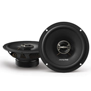 UTE-63BT Mech-Less Digital Media Receiver with Bluetooth® Wireless Technology w/EL-E65-G Coaxial Speaker Set by Alpine – Commercial Grade