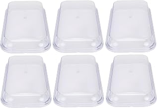 2240 Double Wall Bowl Cover Lids for Crathco Bubblers and Cold Beverage Dispensers | 6-Pack | Compatible Replacement for Grindmaster Cecilware 2240