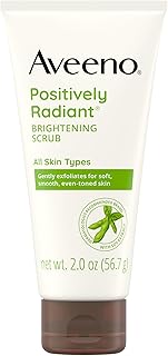 Aveeno Positively Radiant Exfoliating Daily Facial Scrub, 2 oz