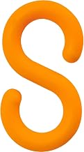 Mr. Chain Connecting S-Hooks, 1.5", Safety Orange, 10/Pack