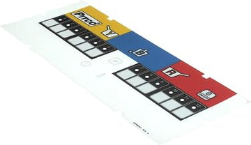 Pitco A6096301 Zinc Overlay Label 3 Fries
