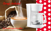Betty Crocker White / 12-Cup / 60.0 ounces Coffee Machines