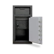Cash Depository Safe by Mesa Safe Co. – 27.25" H x 14" W x 14" D, 1.3 cubic_feet, Black, Model MFL2714EILK