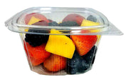 16 oz. (Pint Size) RPET Clear Hinged Deli Meal Prep Fruit Salad Display Food Storage Containers (Pack of 200) by KODA CUP – 16 oz, 16.0 ounces, Polyethylene Terephthalate (PET)