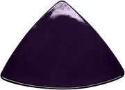 CAC China TRG-7-BLU Festiware Blue Triangular Flat Plate 7" - 3 doz