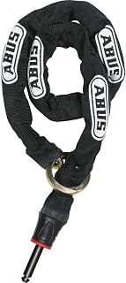 ABUS Frame Lock Mortise Chain, Adaptor Chain 6KS, 6 mm Thick Chain Lock, Secondary Security for Bicycles, Black