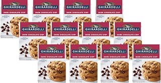 Ghirardelli Dark Chocolate Chip Premium Cookie Mix, 16.75 OZ (Pack of 12)