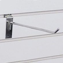 HUBERT 8" Chrome Slatwall Hook