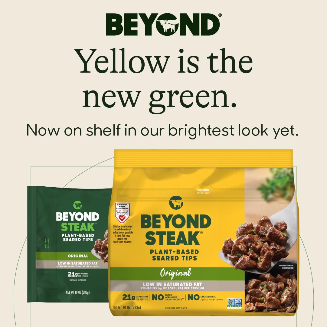 Steak Plant Based Seared Tips, 10 Ounce by BEYOND MEAT – 10 Ounce, Model 0810057290831