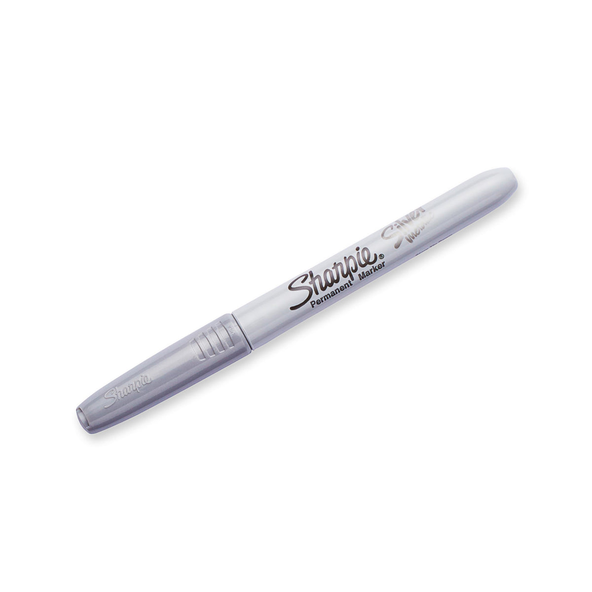 Br&s Permanent Marker by Sharpie – 1 Count (Pack of 1), Plastic (Body), Metal (Tip), Silver, Model SAN39013