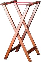 American Metalcraft WTSW32 Tray Stands, 17" Length x 16.25" Width, Walnut