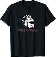 Curtis High School Warriors Volleyball T-Shirt