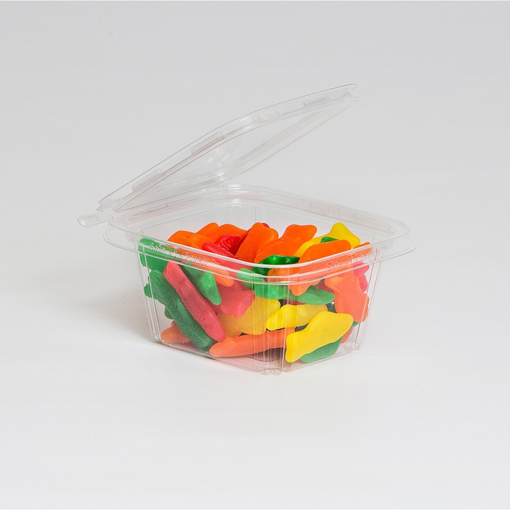 Safe-t-Fresh Containers by Inline – 240 CT, 16.0 fluid_ounces, clear, Pack of 240, Model TS16