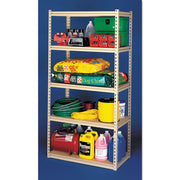 Tennsco LSS361872 Stur-D-Stor Shelving Five-Shelf 36w x 18d x 72h Sand by Sharpie – 36 by 18-1/2 by 73-Inch, Alloy Steel, Sand, Model LSS-361872
