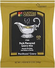 Custom Culinary PanRoast Pork Flavored Gravy Mix, 12 Ounce -- 8 per case.