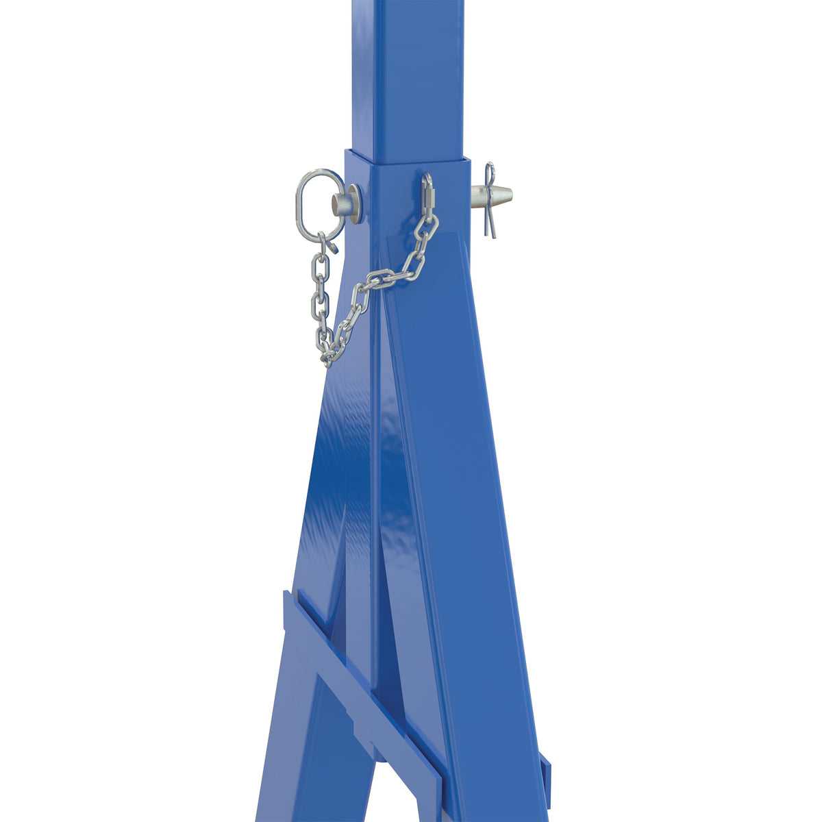 Steel Fixed Gantry Crane with Phenolic Casters 15 Ft. 4000 Lb. Capacity Blue by Vestil – 299"L x 72"W x 22"H, Alloy Steel, Multicolor, Model FHS-4-15
