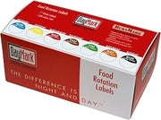 DayMark Safety Systems Day of The Week 1" Circle Permanent Labels, Monday-Sunday, Dispenser Box Included (7,000 Labels) (IT111185)