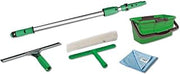 UNGER Window Contractor's Kit – 35cm Squeegee, Washer, 12L Bucket & Pole
