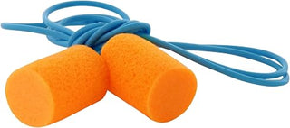 Honeywell Home Howard Leight by FirmFit Corded Disposable Foam Earplugs, Polybag, 100-Pairs (FF-30), bright orange
