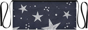 Night Star Waist Apron with 3 Pockets Waiter Server Short Aprons 25.2x11.8 Inch Stain Resistant Apron for Kitchen Garden Restaurant 1 Pack