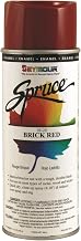 Spruce General Use Spray Paint 12 Oz. Brick Red 12 Cans/Case