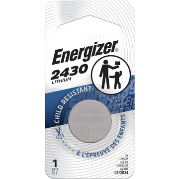 2430 Lithium Coin Battery by Energizer – Standard, Multicolor, Model E000297510