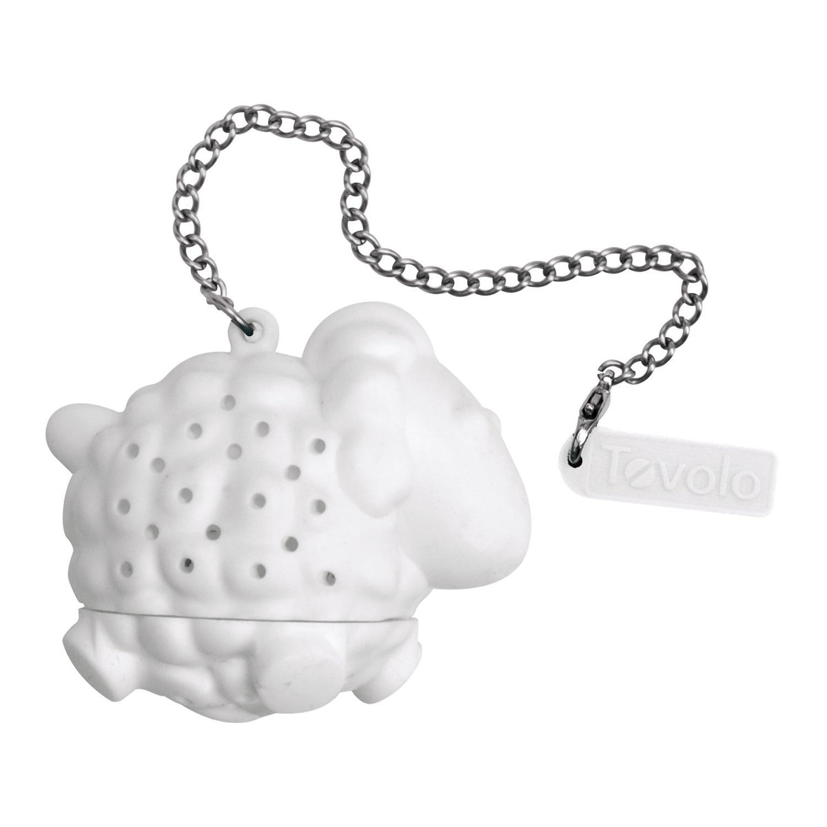 Tea Infuser Sheep by Tovolo – 1 EA, Silicone, White, Model 597451-81-8151