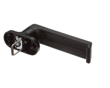 Door Lock Handle Pendulum by Nu-Vu – Black, Model 50-1360