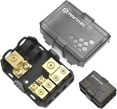 RAPTOR by METRA Electronics PRO Series MANL Fused 2-Way All-in-ONE Distribution Block - RMANLD