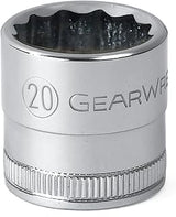 GEARWRENCH 1/2" Drive 12 Point Standard Metric Socket 24mm - 80759