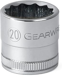GEARWRENCH 1/2" Drive 12 Point Standard Metric Socket 21mm - 80756