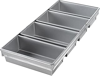 Chicago Metallic Bread Pan Set, 4-pan, 10-23/32" x 23-7/8" x 3" overall