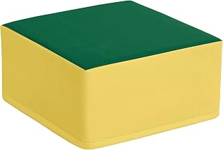 ECR4Kids SoftZone Pedestal Play Block Corner Climber, Beginner Playset, Assorted