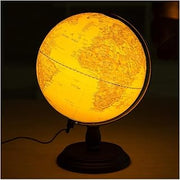 World Globe, Raised 3D Embossed Lighting Led Lighted Globe Retro(32cm E)