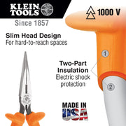 Premium Insulated Tool Kit by KLEIN TOOLS – One Size, Nylon, Black, Model 33529