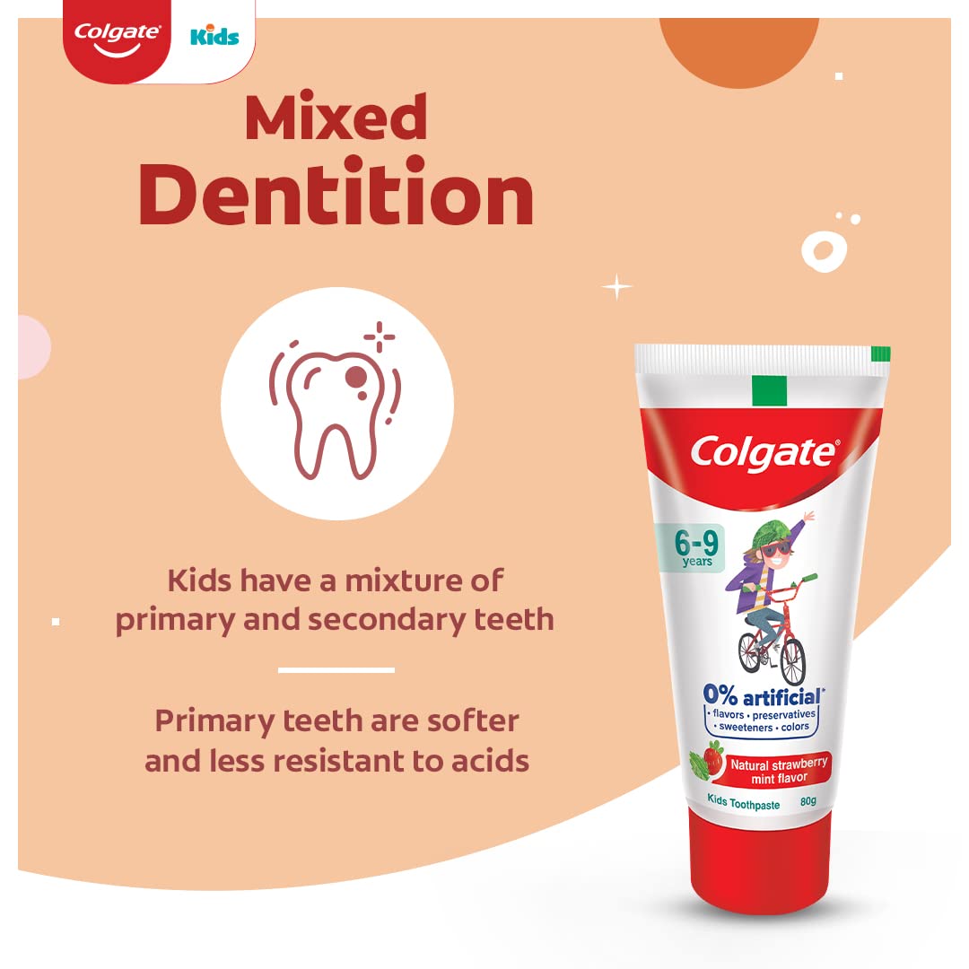 Kids Cavity Protection Toothpaste 6-9 Years by Colgate – 1.7 Ounce (Pack of 1), Model CPSKU30