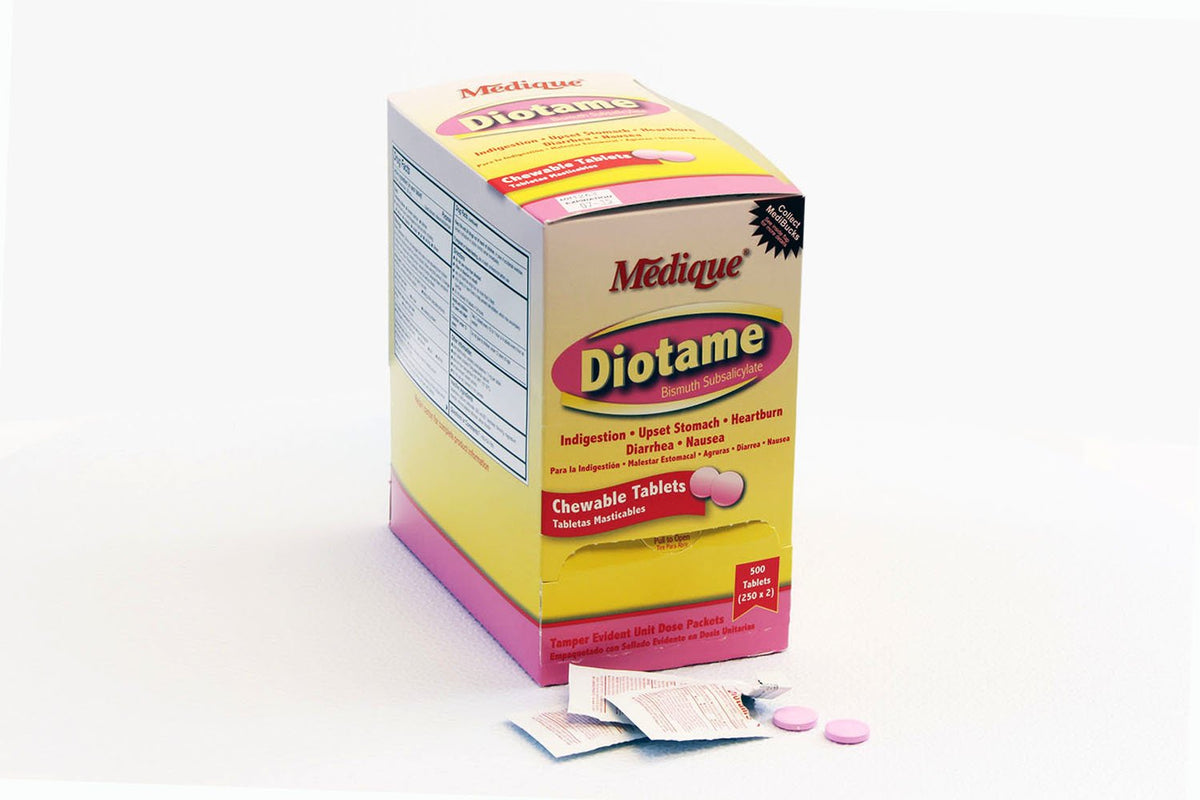 Products Diotame Tablets by Medique – 500 Tablets, Pack of 500, Model 22013