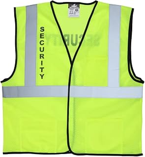 MCR Safety Class 2, Economy, Mesh, Silkscreened Sec - VCL2MLSECM