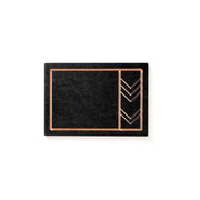 Frank Lloyd Wright Small Cut & Serve Board - Dishwasher Safe Non-Toxic Made in the USA by Epicurean – 9.8"L x 6.9"W, Paper Composite, Slate/Natural, Model 555-10070201FLW