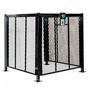 AC Protection Cage for Residential Units 4' x by Encore Commercial Products – Steel, Black, Model T-Rex4x4