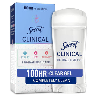 Clinical Strength 100HR Sweat & Odor by Secret – 2.6 Ounce (Pack of 1), Clear, Model PG-6831
