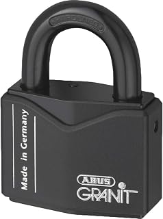 ABUS 37 Series Granit "Plus" Mechanism Solid Steel Open Shackle Padlock