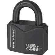 37 Series Granit "Plus" Mechanism Solid Steel Open Shackle Padlock by ABUS – Hardened Steel, Model 37/55 KA 4224254